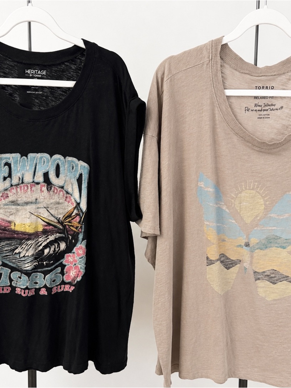 Torrid Tees lot of 2.